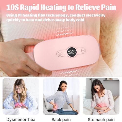 🌸 ReliefBelt Pro – Tu alivio portátil contra los cólicos menstruales